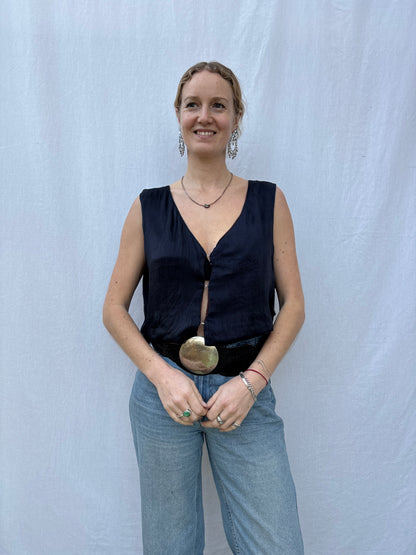 SILK WAISTCOAT | M/L ~ Irresistable