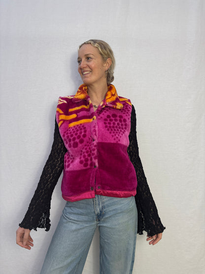BLANKET GILET | Sugar