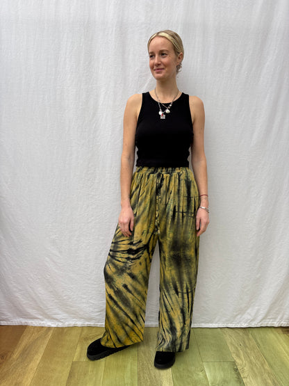 SILK TROUSERS | Long ~ Luminous