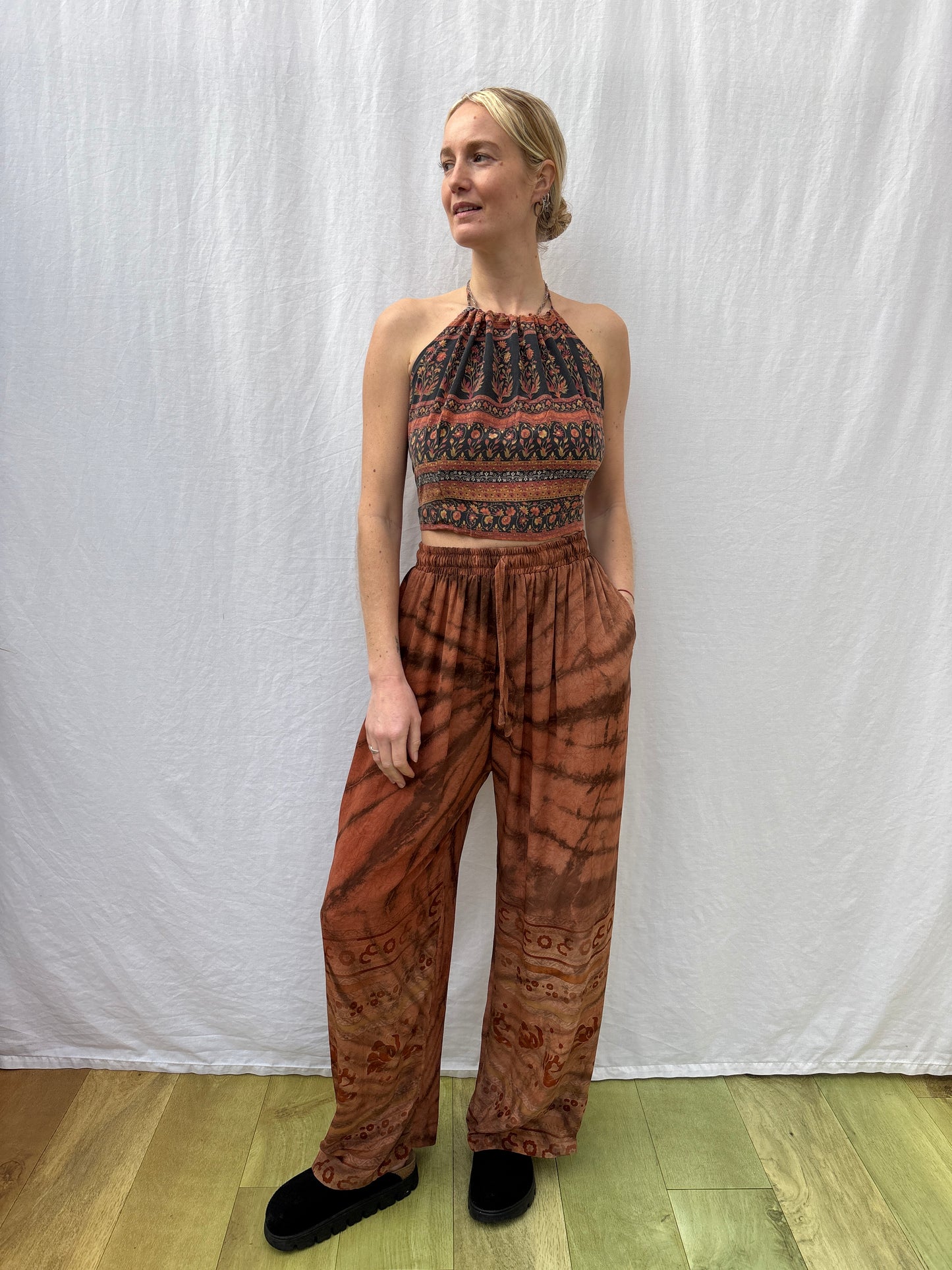 SILK TROUSERS | Long ~ Majorca