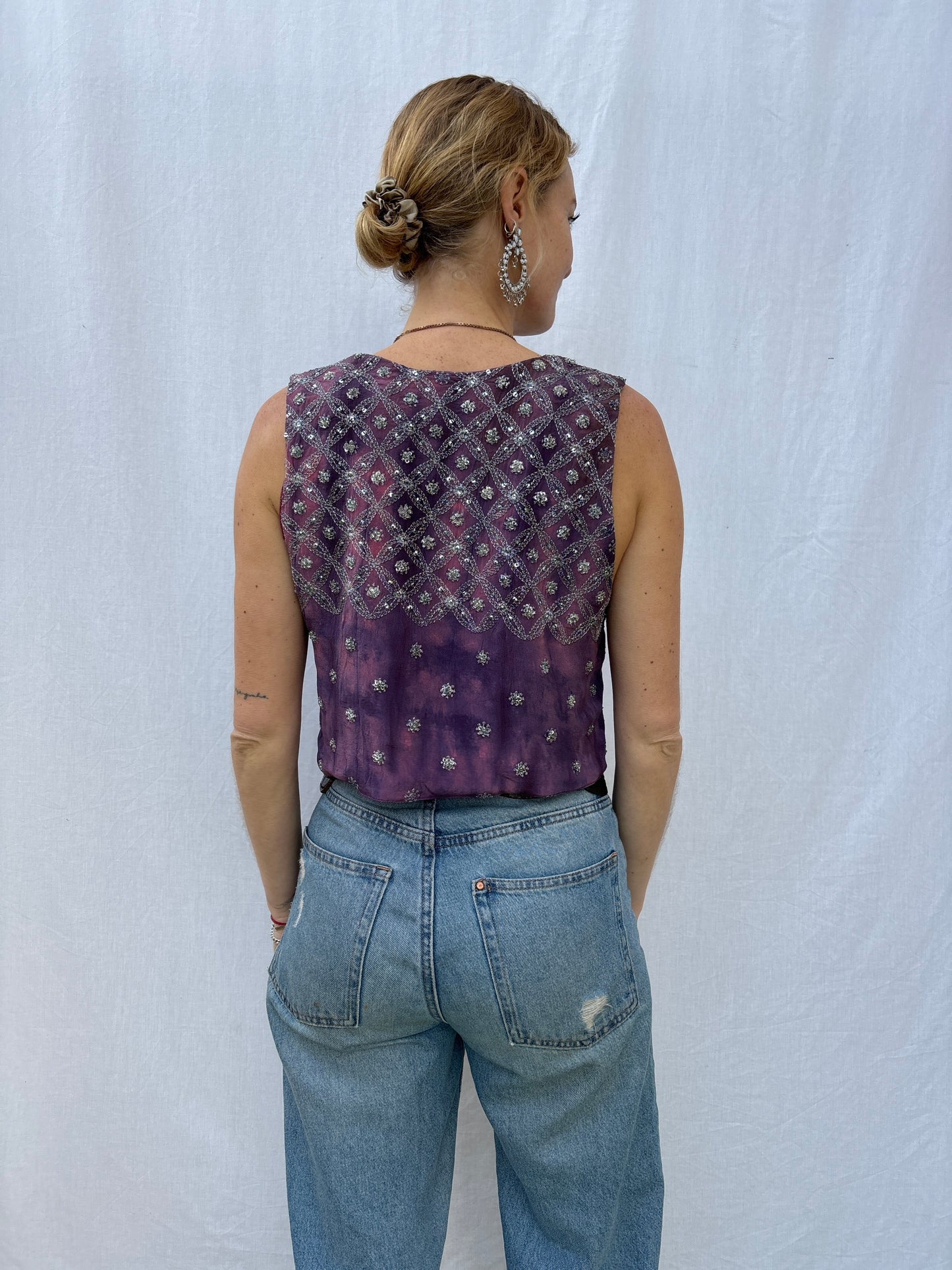 SILK WAISTCOAT | S/M ~ Read me