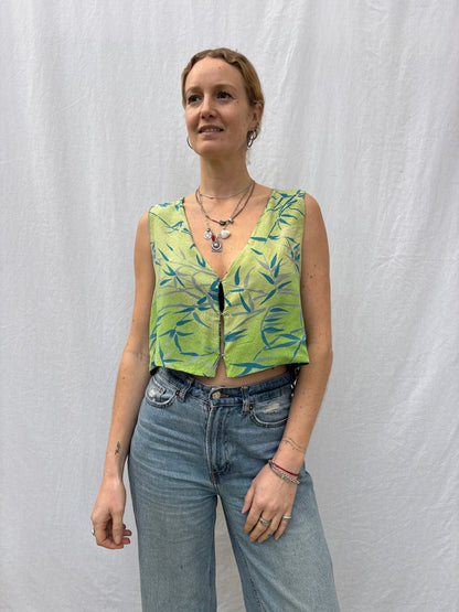 SILK WAISTCOAT | S/M ~ Read me