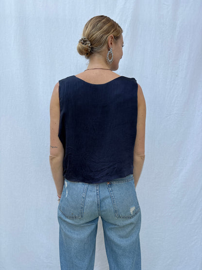 SILK WAISTCOAT | M/L ~ Irresistable