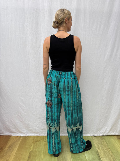 SILK TROUSERS | Long ~ Bryony