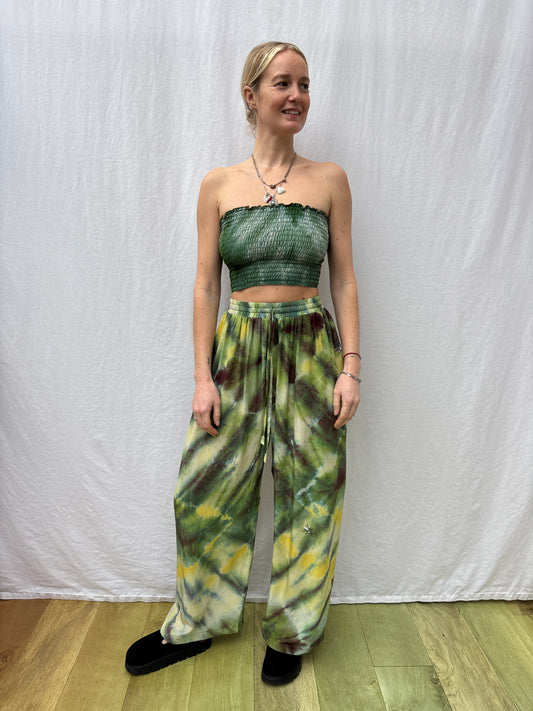 SILK TROUSERS | Long ~ Country