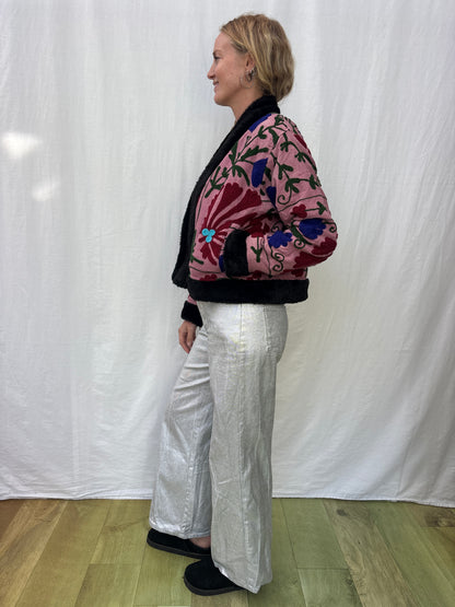 SUZANI FUR COAT | Rose