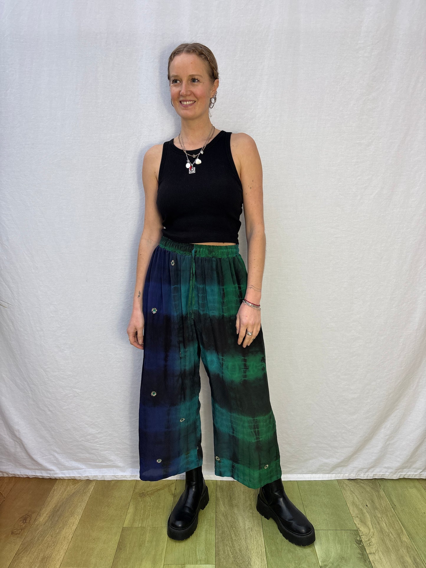 SILK TROUSERS | Short ~ Spiralling