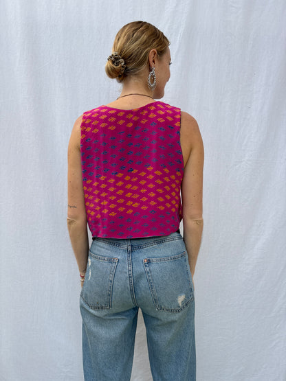 SILK WAISTCOAT | S/M ~ Read me