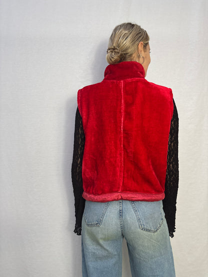 BLANKET GILET | Spice
