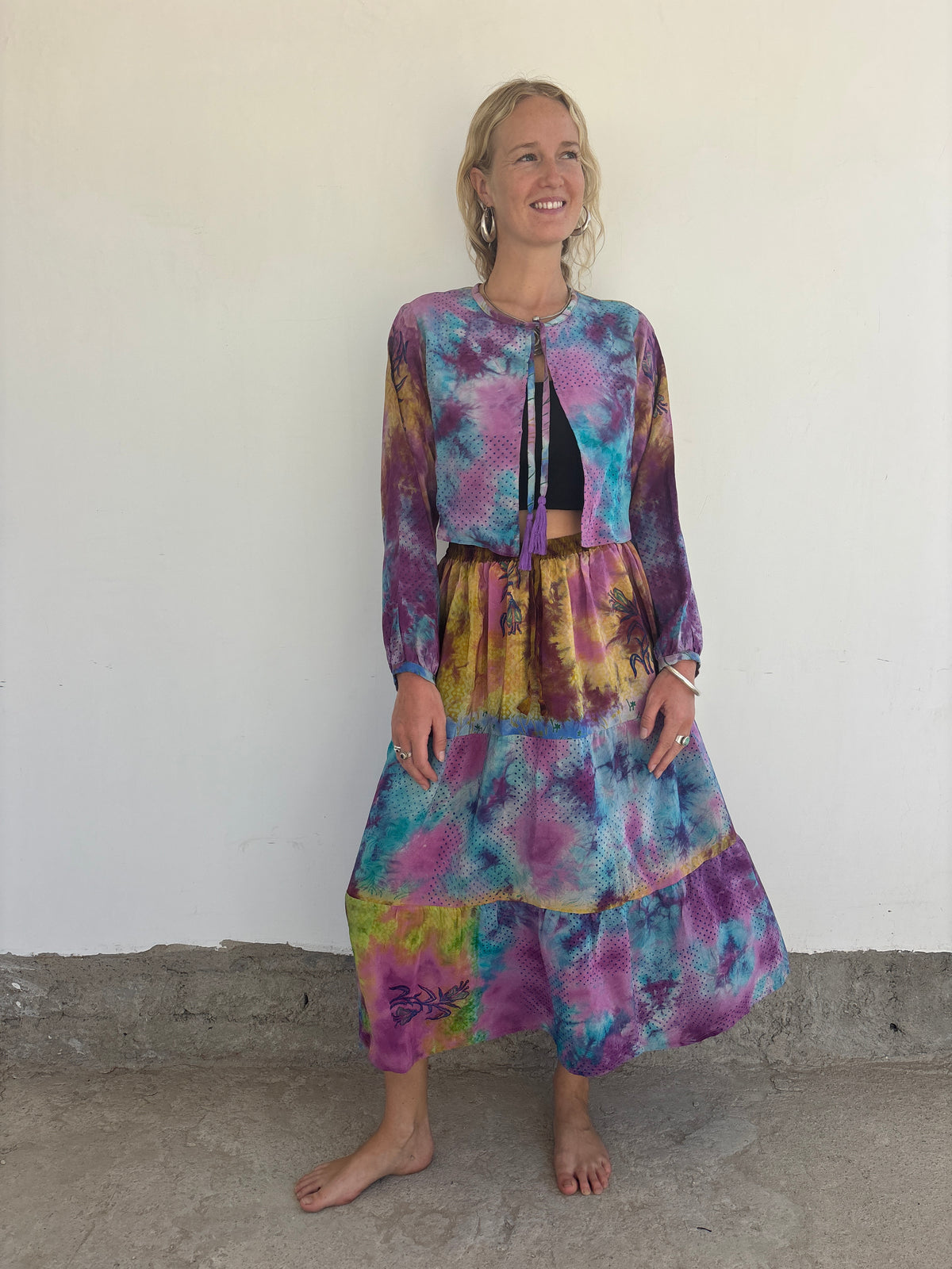 SILK SHRUG | Holiday