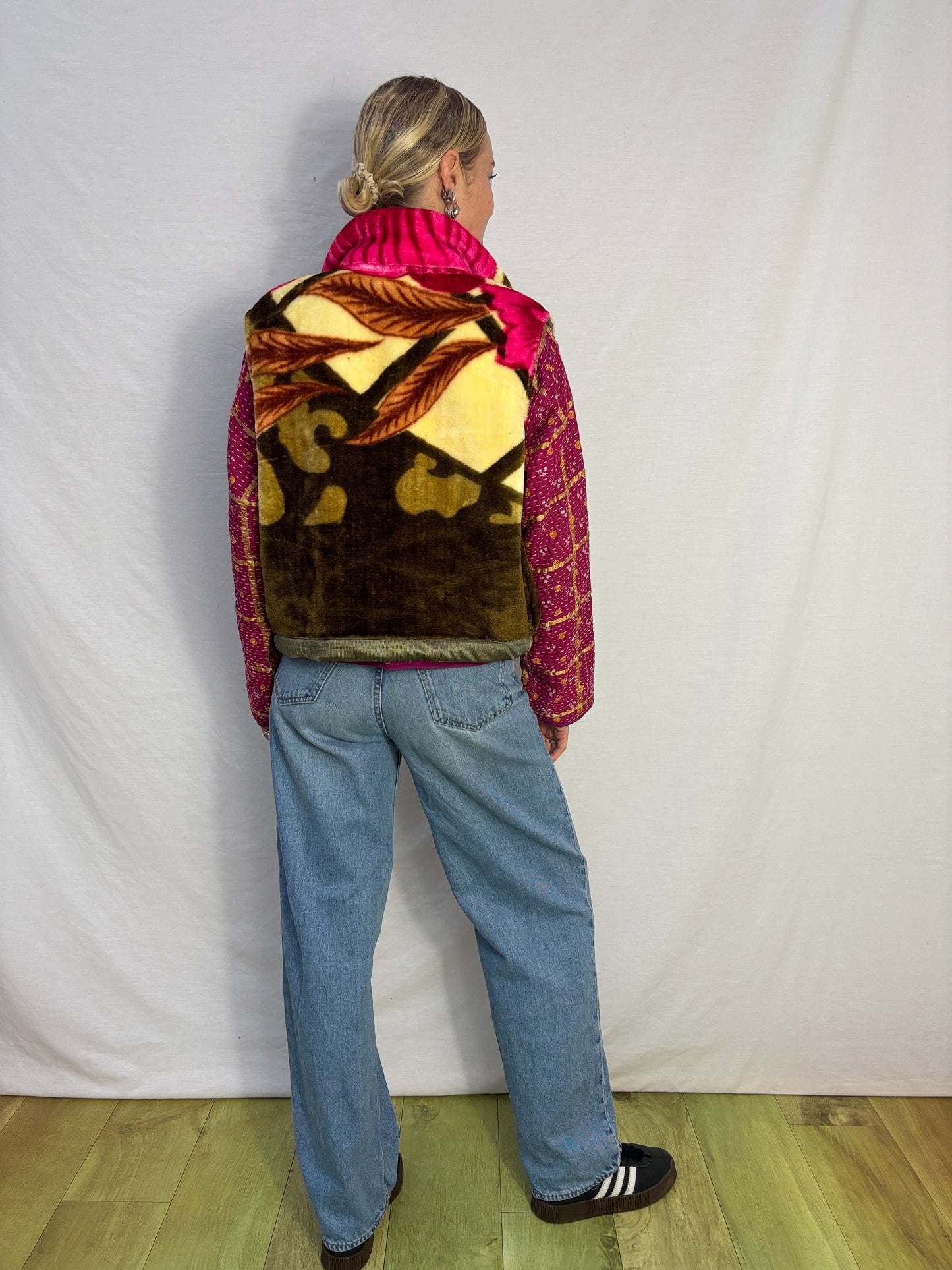 BLANKET GILET | Nature is a gift