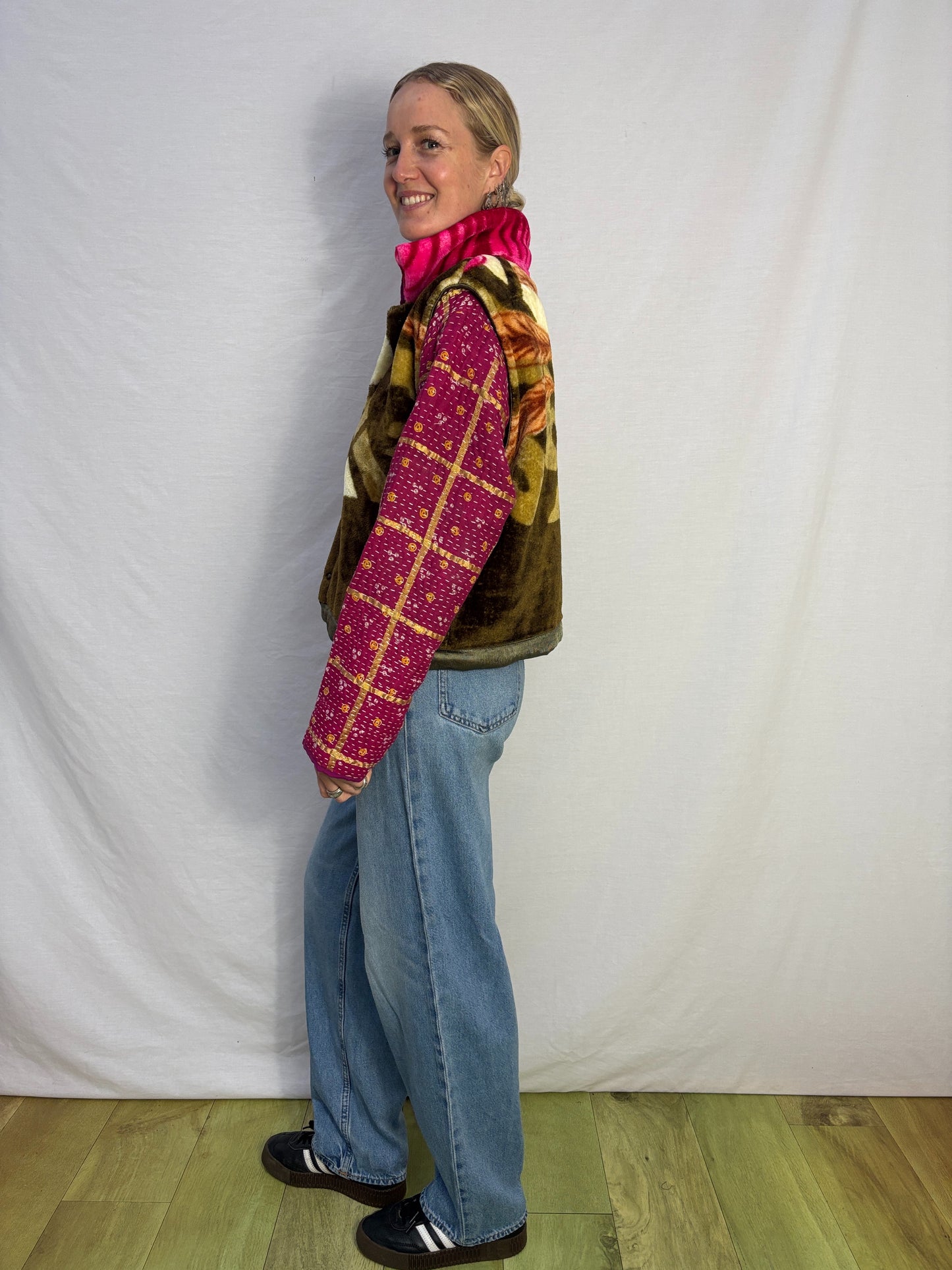 BLANKET GILET | Nature is a gift