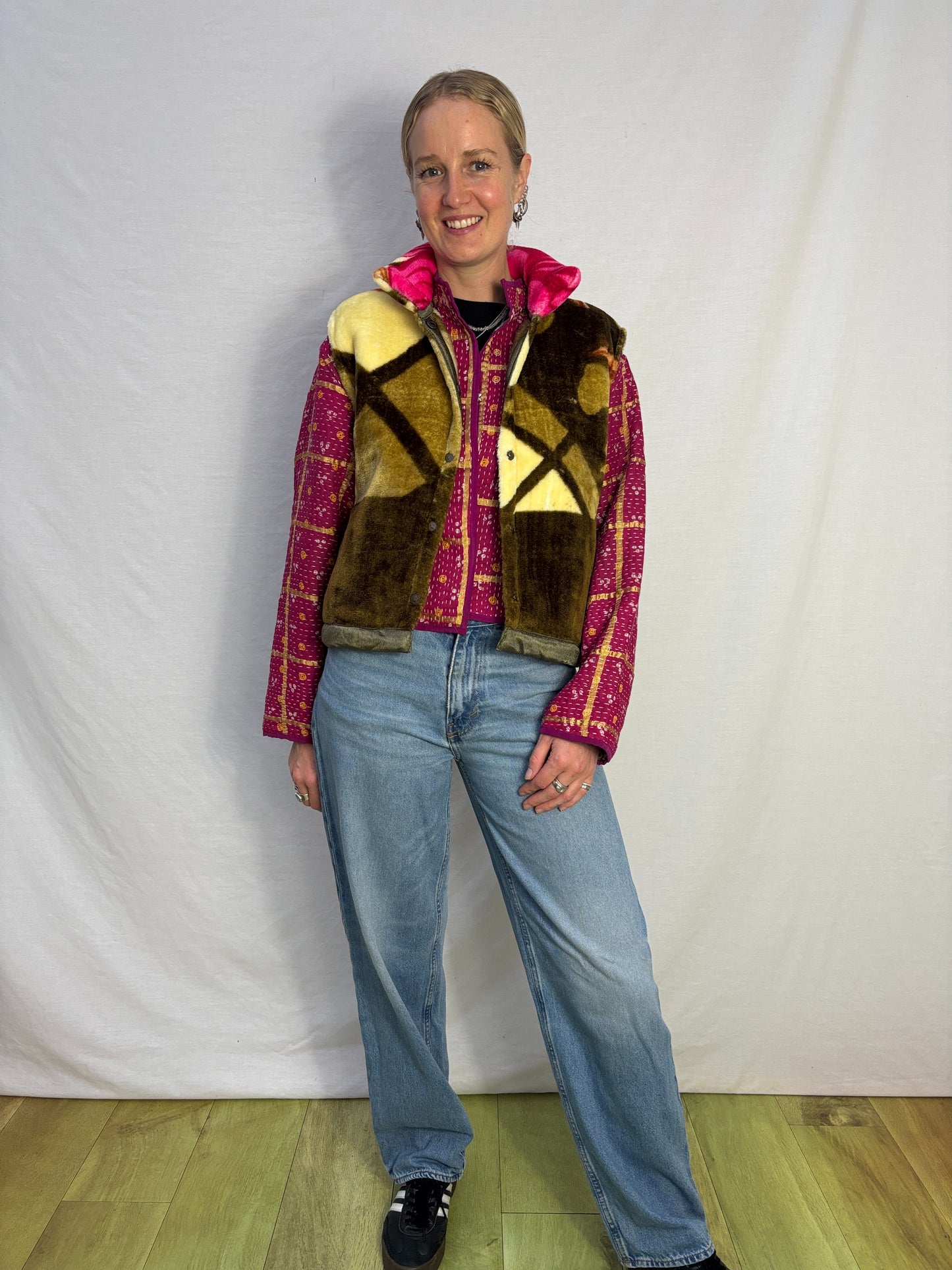BLANKET GILET | Nature is a gift