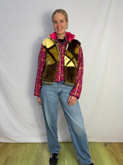 BLANKET GILET | Nature is a gift
