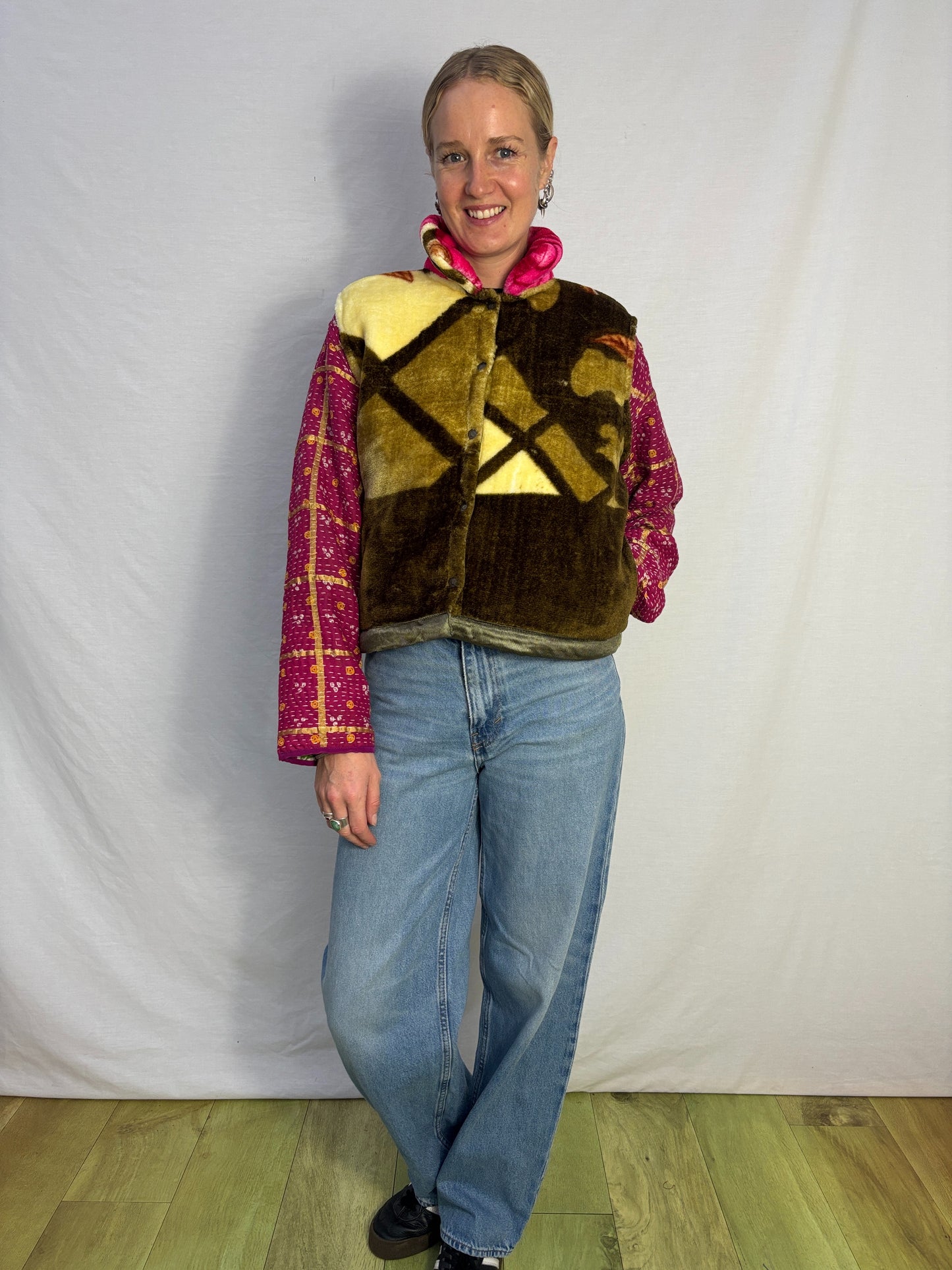BLANKET GILET | Nature is a gift