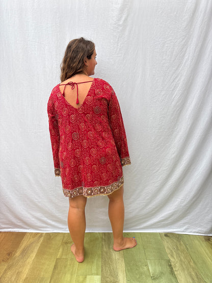 PARTY DRESS | M/L ~ Spirals