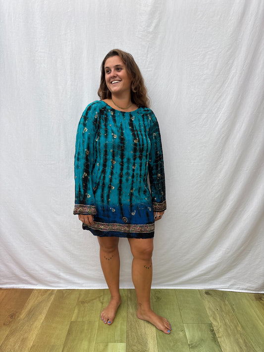 PARTY DRESS | M/L ~ Mediterranean
