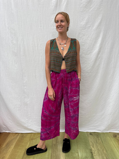 SILK WAISTCOAT | S/M ~ Uptown Girl