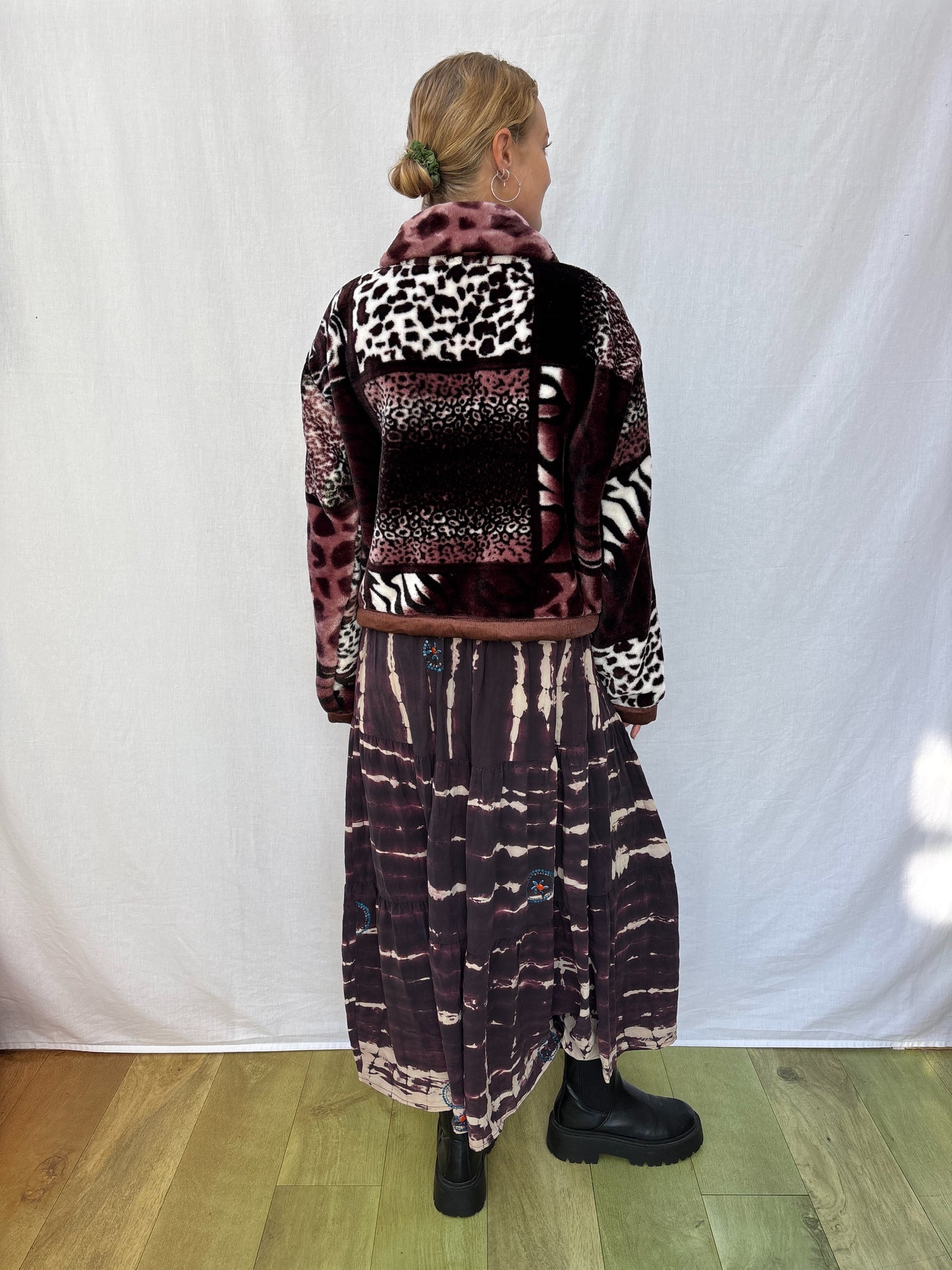 BLANKET JACKET | Animal Garnet