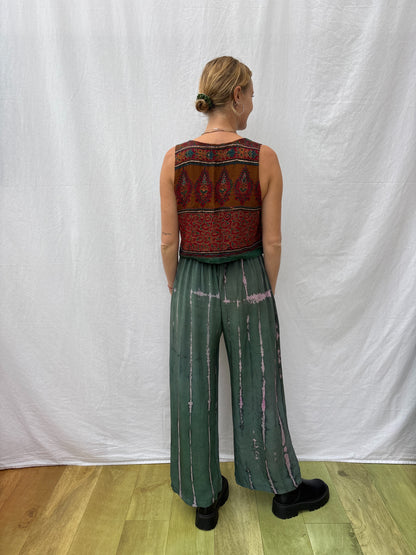 SILK TROUSERS | Long ~ Meadow