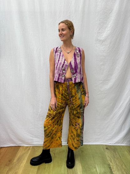 SILK WAISTCOAT | M/L ~ Queen