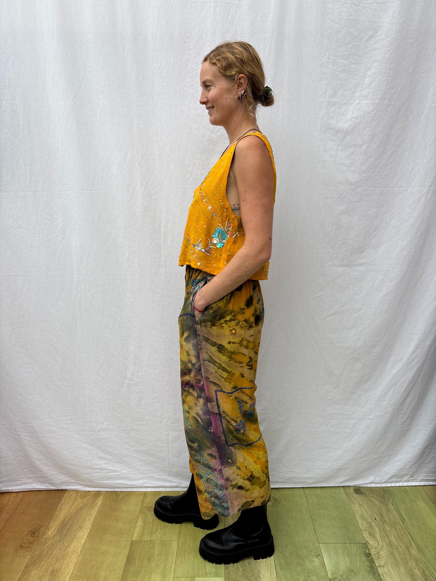 SILK TROUSERS | Short ~ Wishing