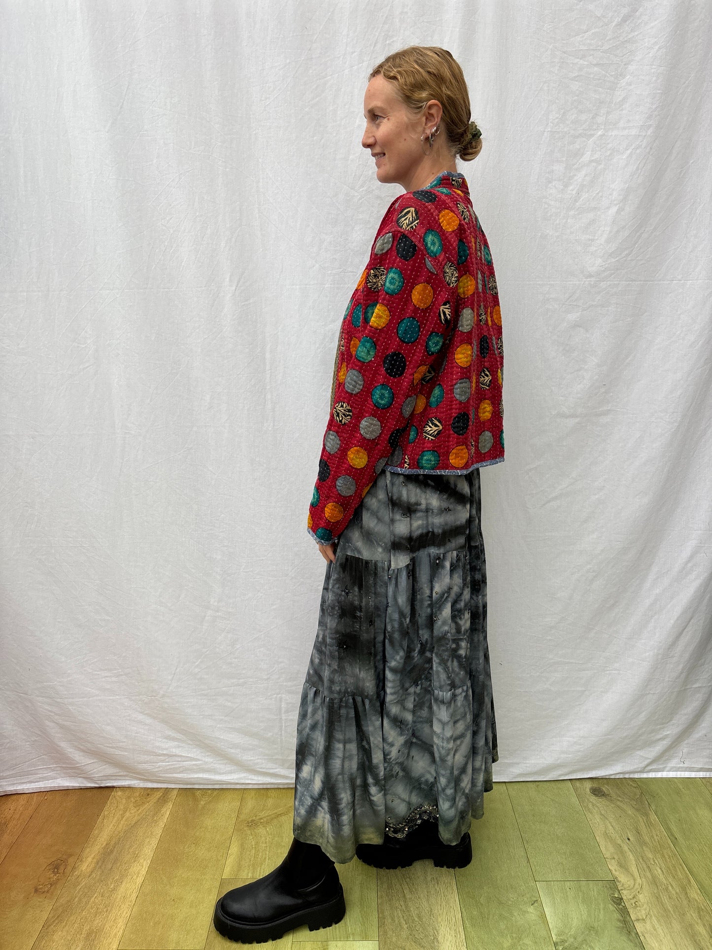KANTHA CROP JACKET | Circus