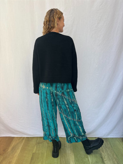 SILK TROUSERS | Short ~ Sea Dream