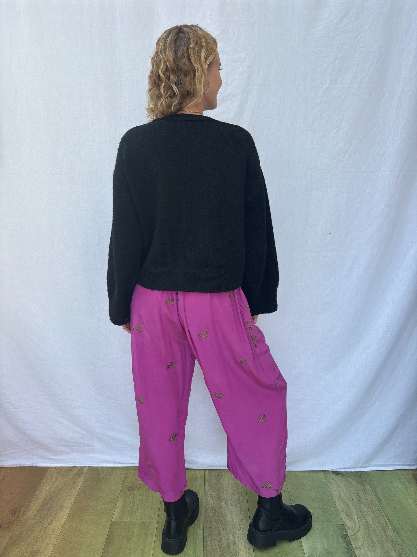 SILK TROUSERS | Short ~ Lovely