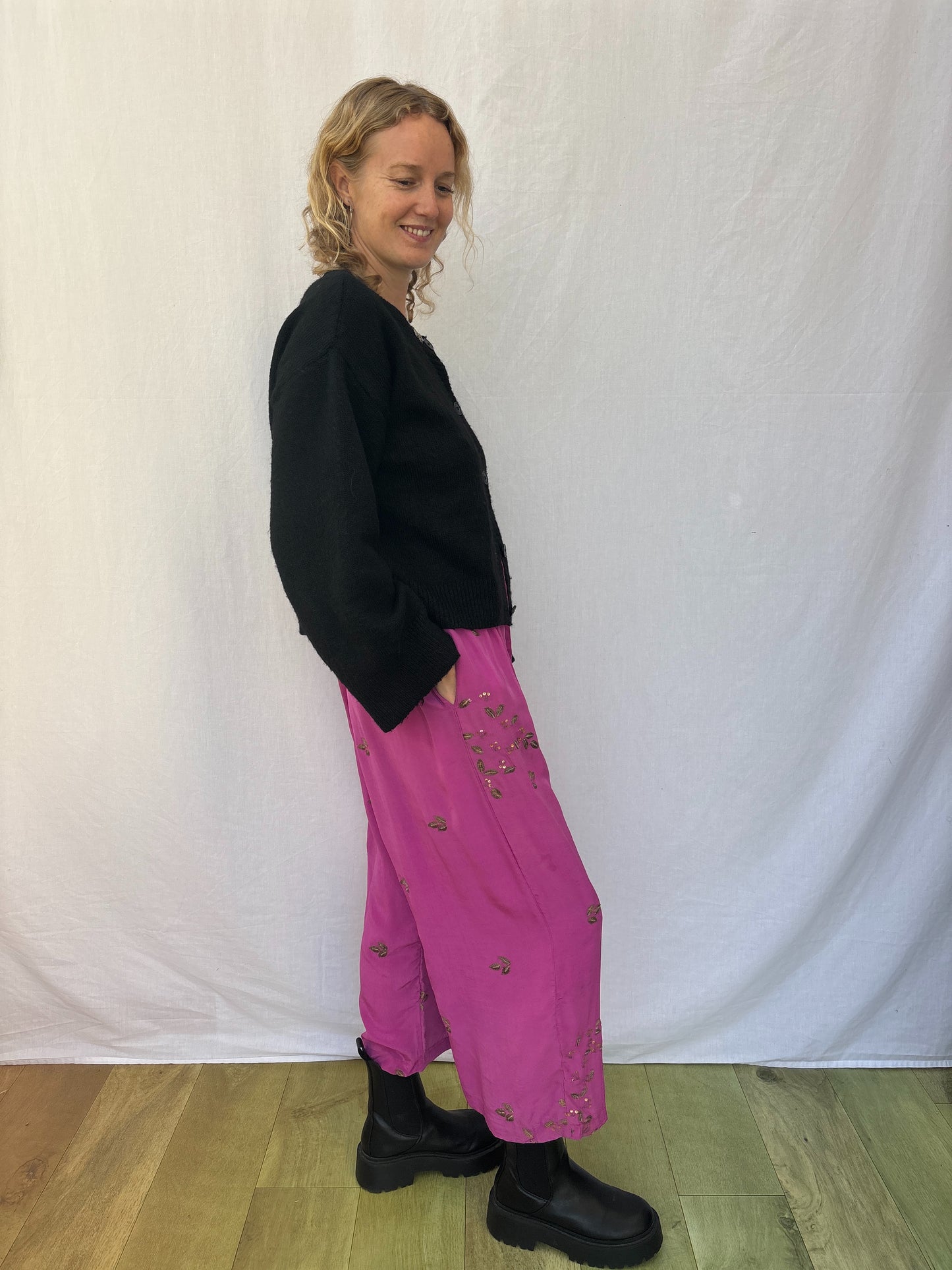 SILK TROUSERS | Short ~ Lovely