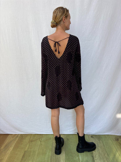 PARTY DRESS | S/M ~ Dark Chocolate