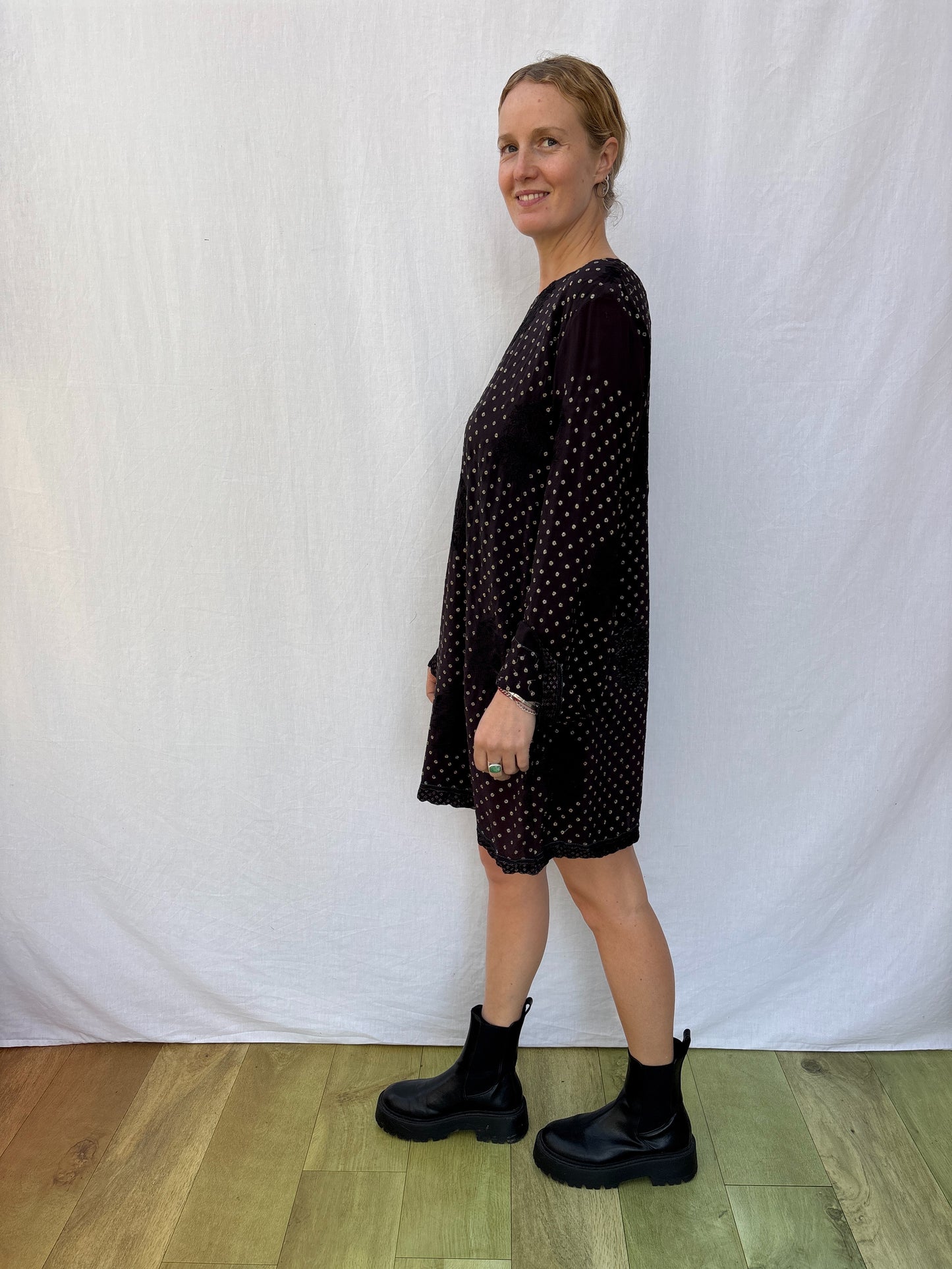 PARTY DRESS | S/M ~ Dark Chocolate