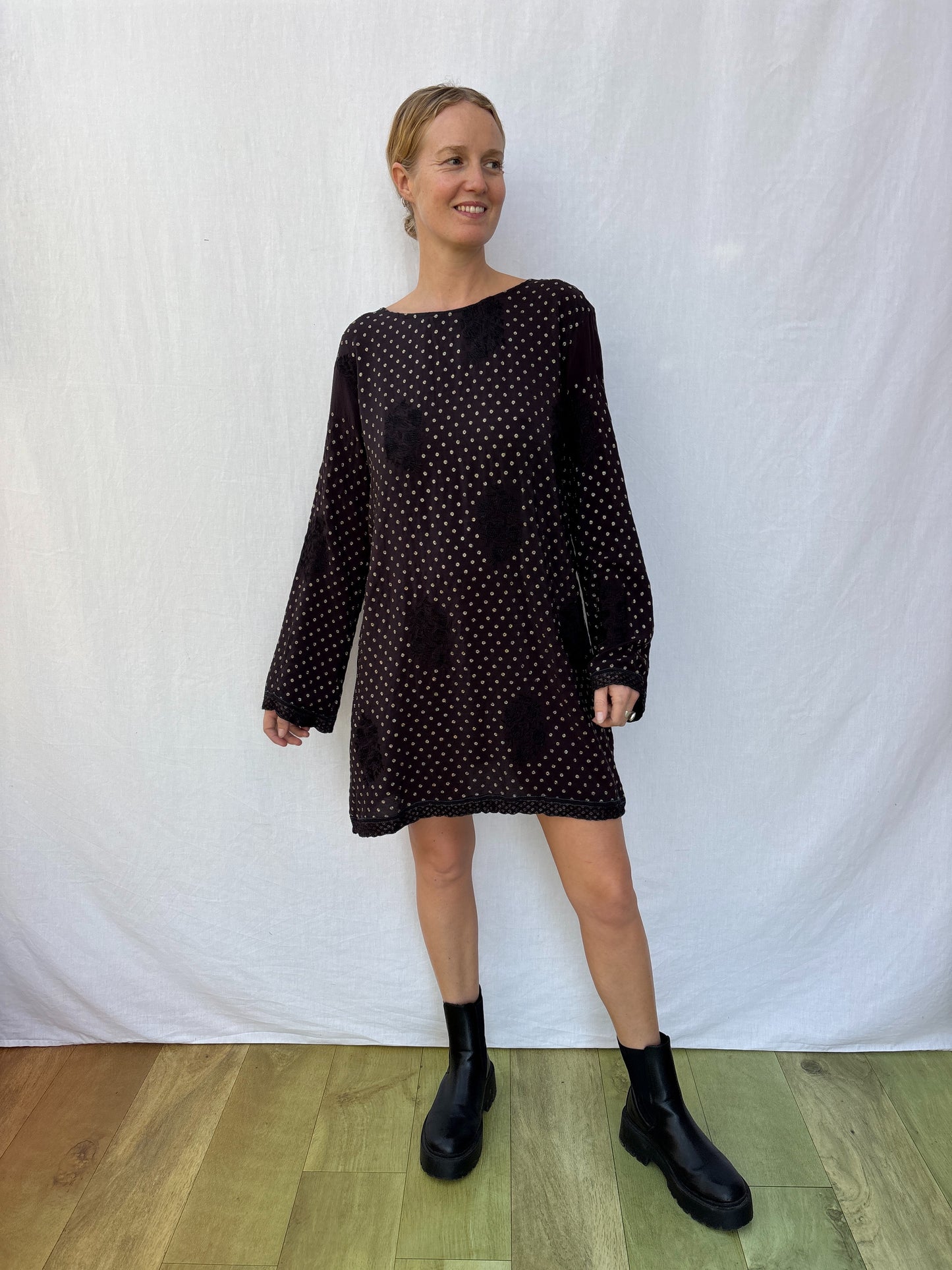 PARTY DRESS | S/M ~ Dark Chocolate