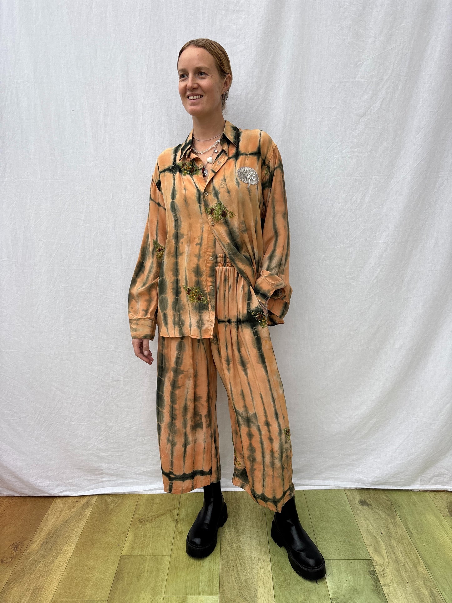 SHIRT SET | Short ~ Just Peachy