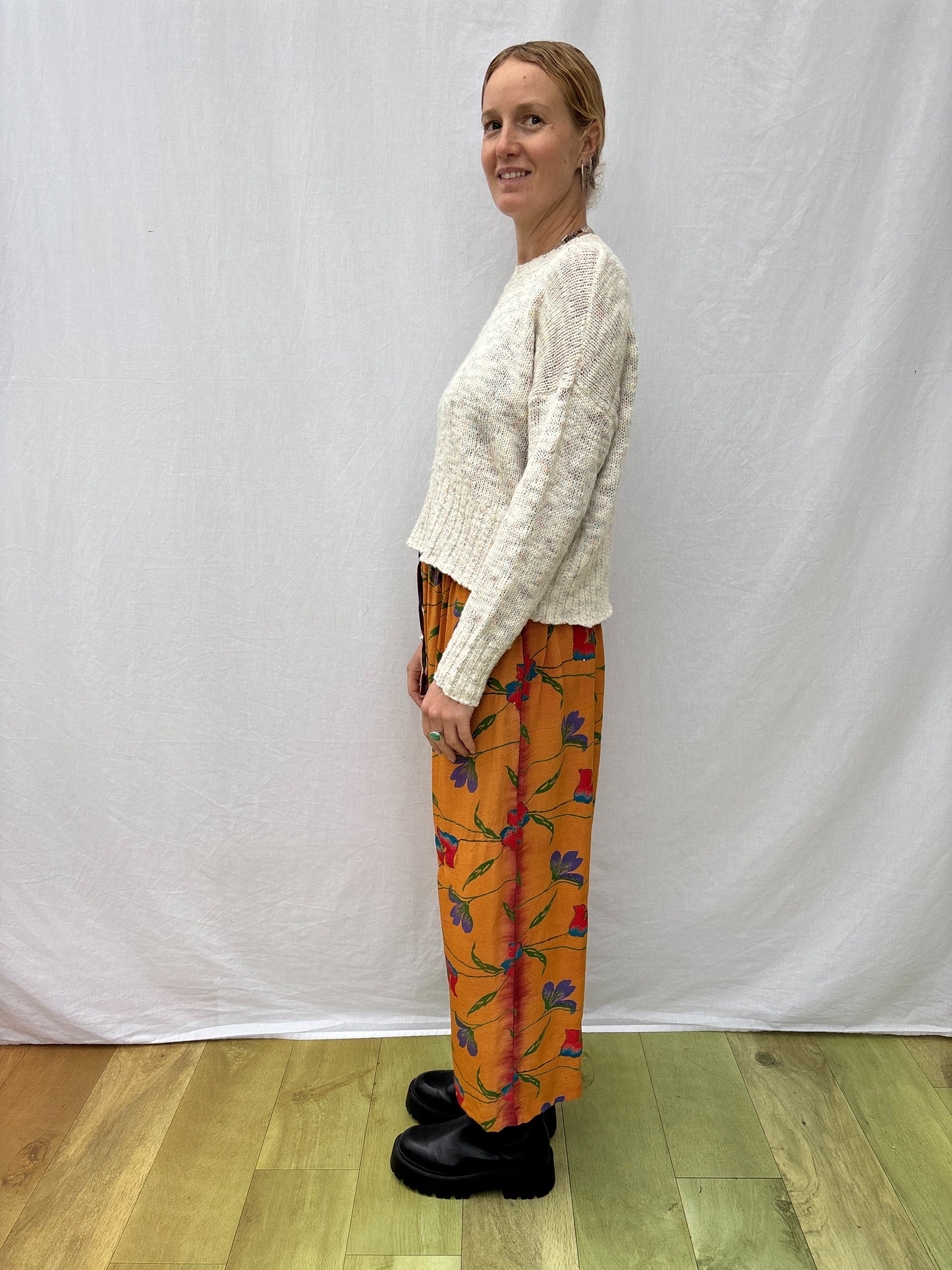 SILK TROUSERS | Short ~ Unfurling