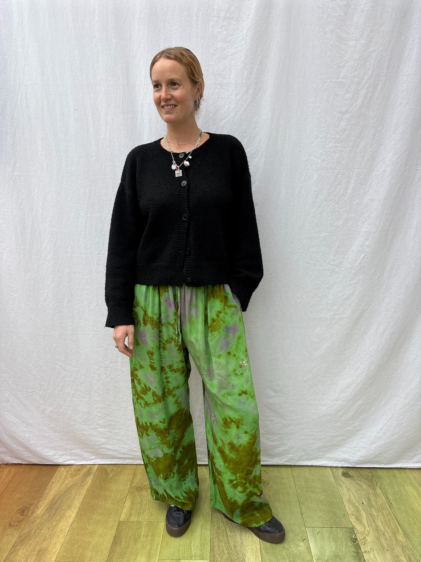 SILK TROUSERS | Long ~ Hello