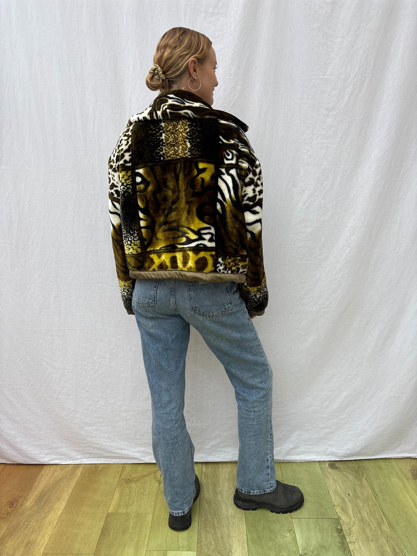 BLANKET JACKET | Animal Peridot