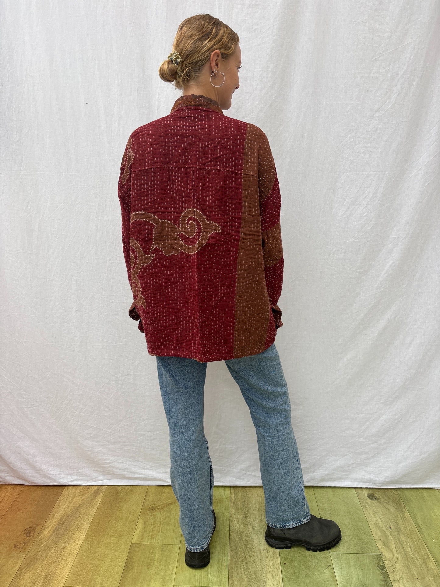 KANTHA ZIP BOMBER | Liberty