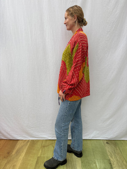 KANTHA ZIP BOMBER | One more