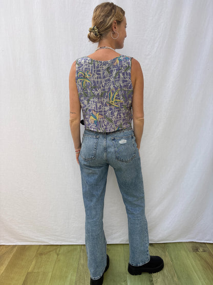 SILK WAISTCOAT | S/M ~ Dazzling