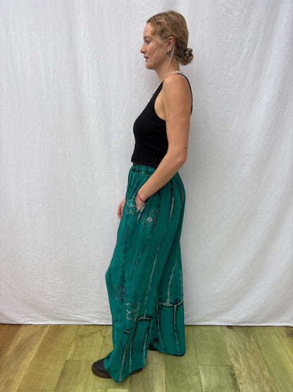 SILK TROUSERS | Long ~ Swimming