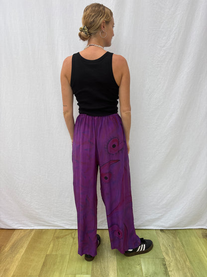 SILK TROUSERS | Long ~ Yang
