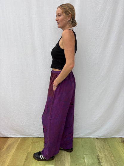 SILK TROUSERS | Long ~ Yang