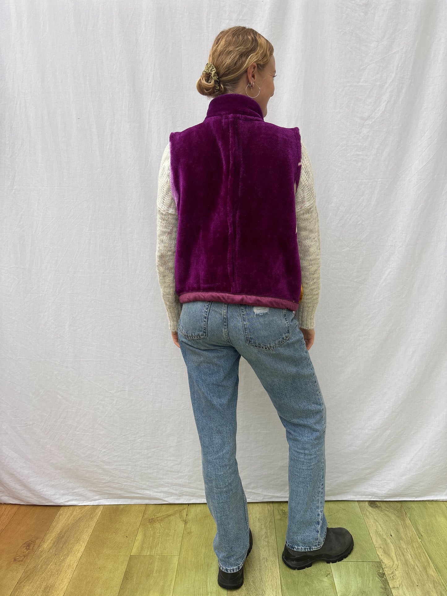 BLANKET GILET | Woven