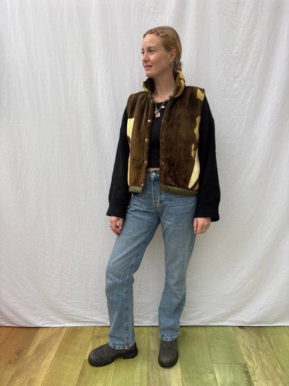 BLANKET GILET | Nature is a gift