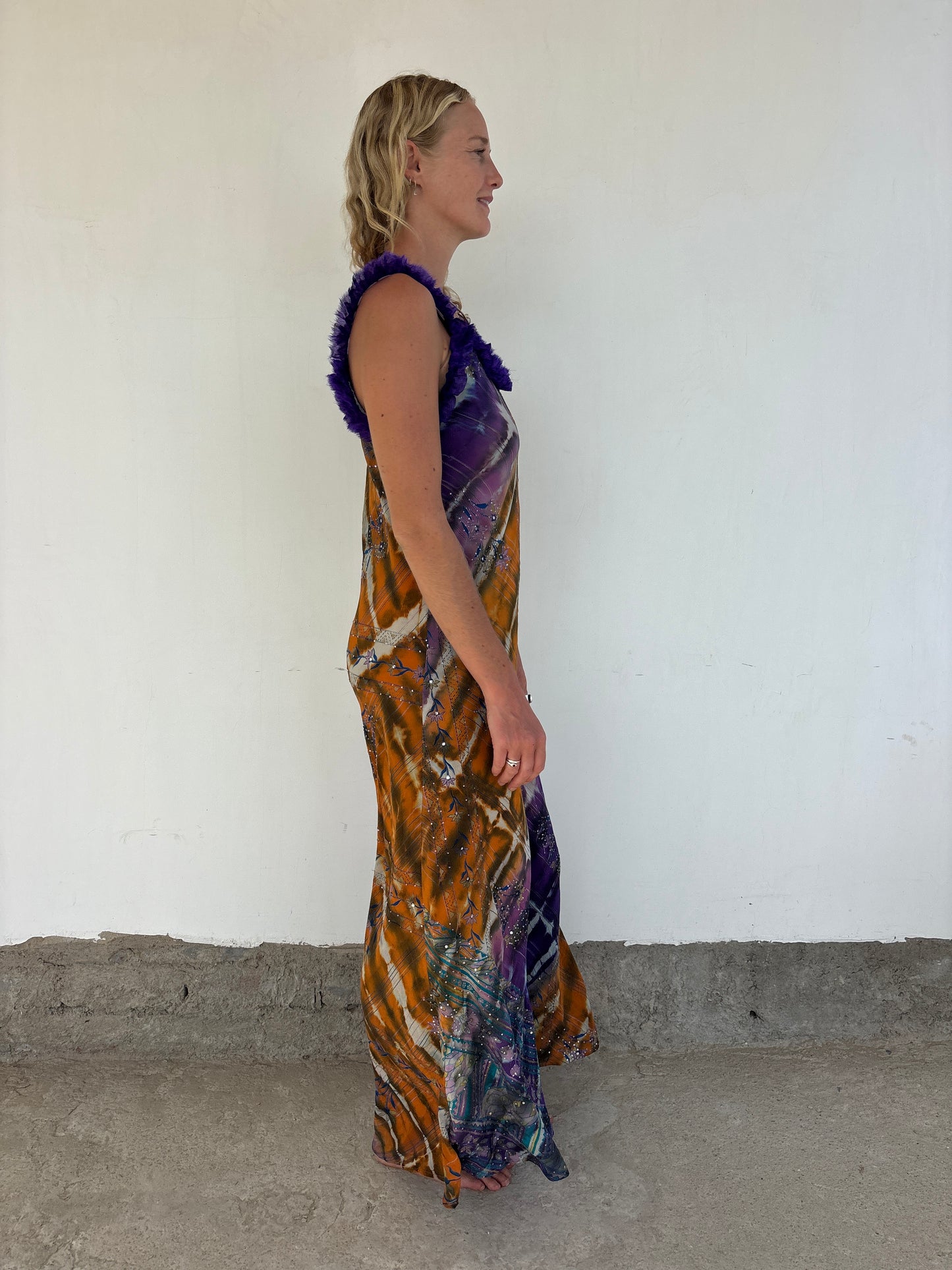 RUFFLE DRESS | The moment