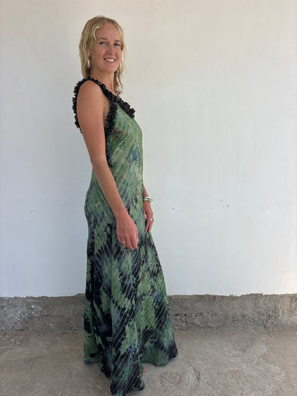 RUFFLE DRESS | Velvet