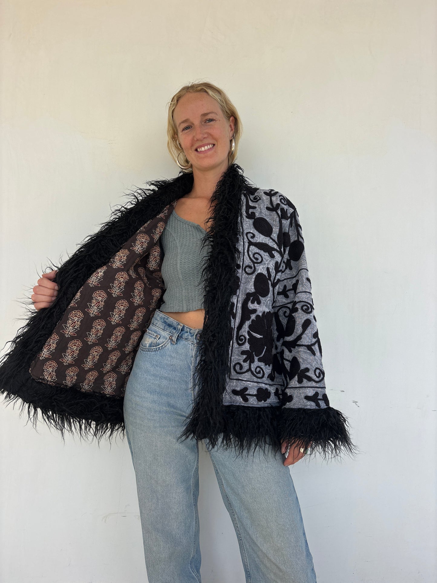 PENNY COAT | Pebble ~ Cotton lined