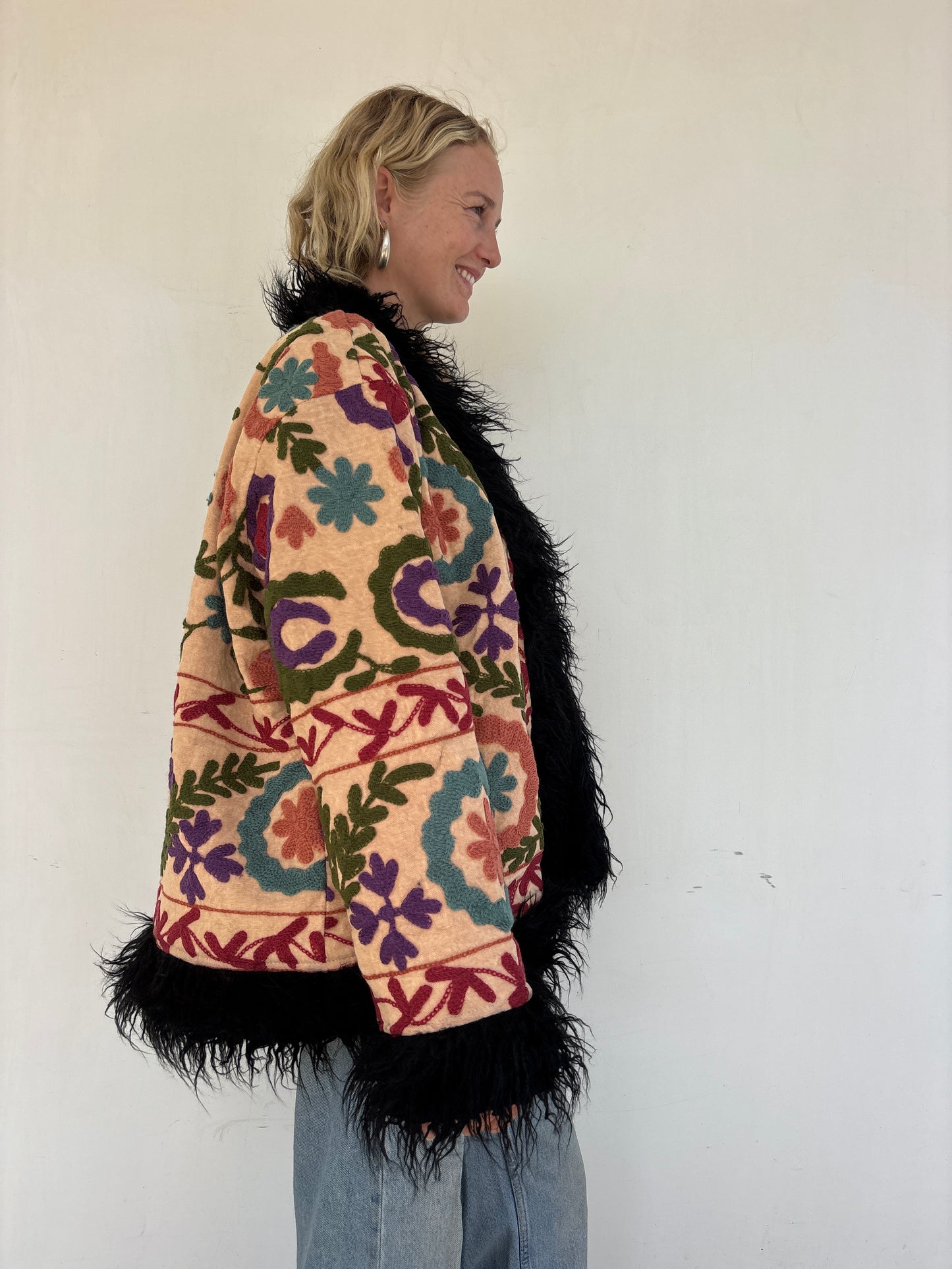 PENNY COAT | Buttercup ~ Fur lined