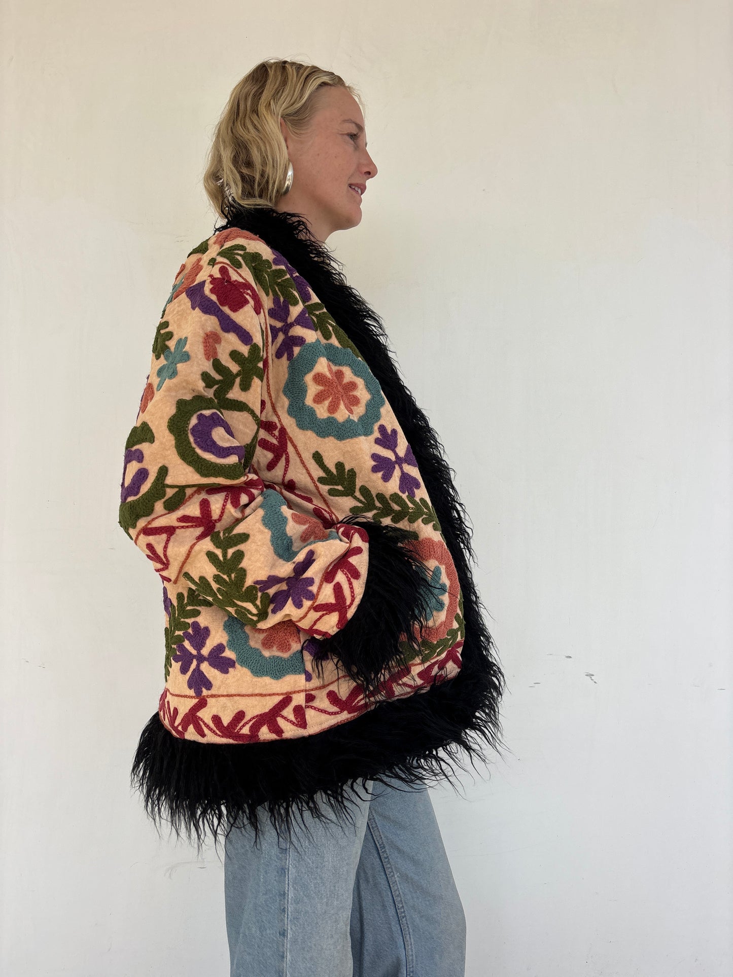 PENNY COAT | Buttercup ~ Fur lined